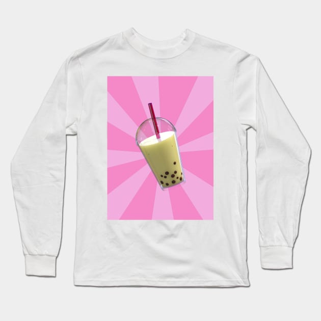 Bubble Tea Long Sleeve T-Shirt by AKdesign